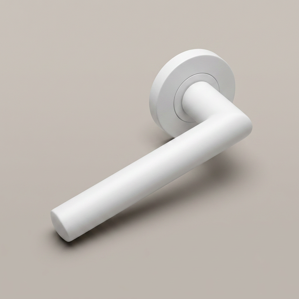STERK deurklinken OVAL 1740 pro mat wit – detail