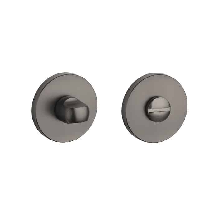 STILE WC-garnituur 53x7 mm titanium – vooraanzicht