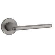 Stile deurklink Uta titanium vooraanzicht