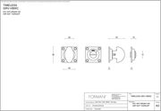 Formani toiletgarnituur messing ongelakt – TIMELESS GRV-VBWC