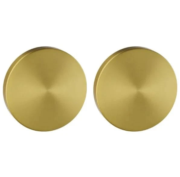 Artitec Permafix blind rozet ø52 mm PVD goud – vooraanzicht