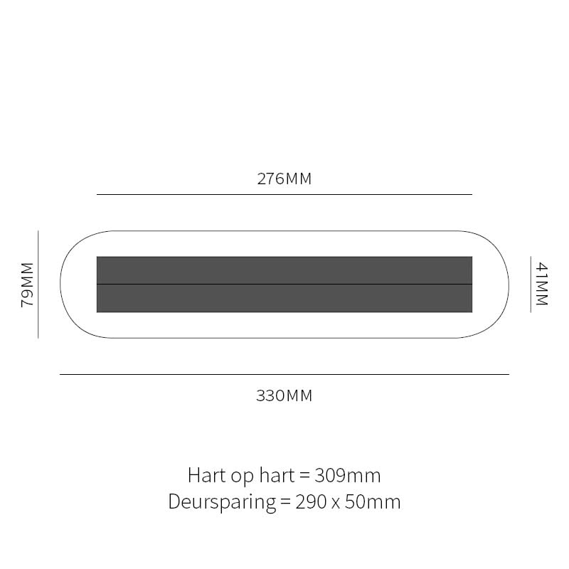 Hardbrass briefplaat en tochtwering messing getrommeld detail