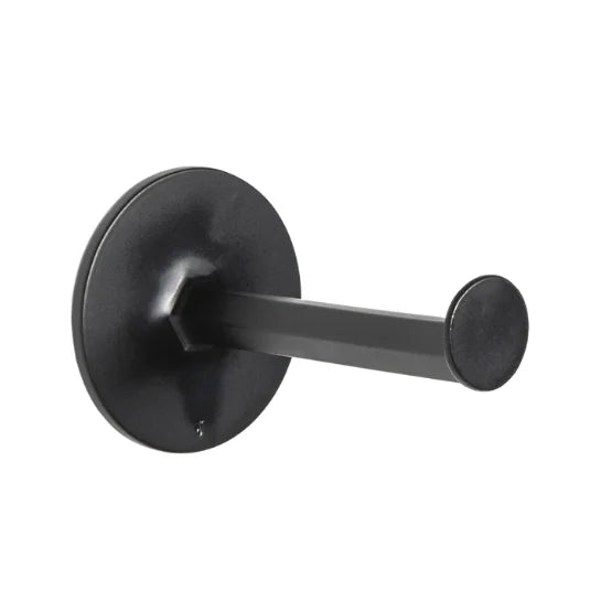 Jolie Six Fois toiletrolhouder zwart – vooraanzicht