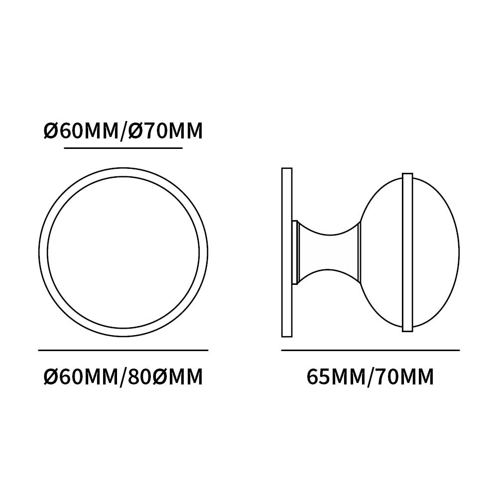 Hardbrass voordeurset Saturnus/Shadow messing getrommeld detail