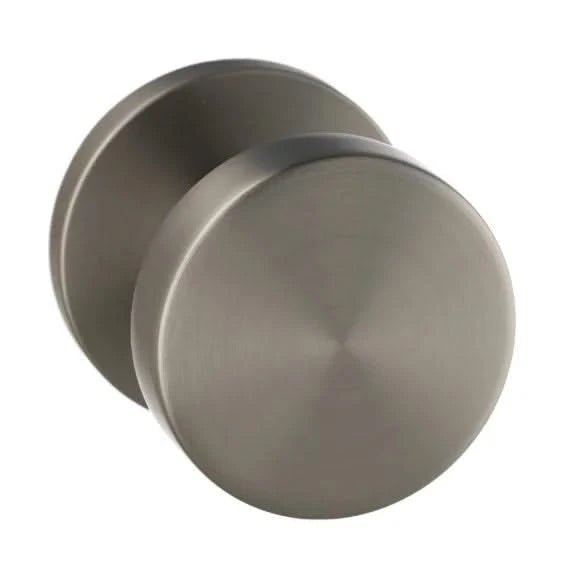Artitec Permafix vaste deurknop rond ø52 mm PVD antraciet – vooraanzicht