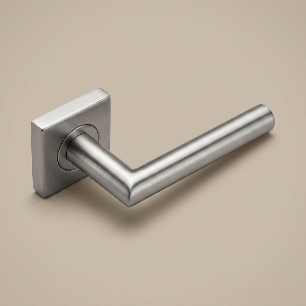 Formani BASIC LB2-19BSQR53 deurkruk in RVS mat – detailfoto
