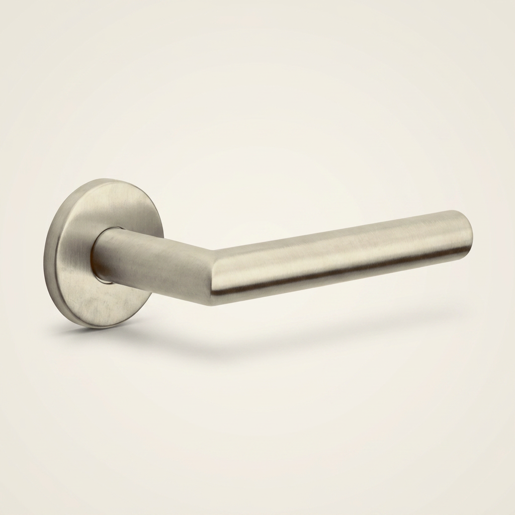 FORMANI deurkruk Cornisa op ronde rozet PVD Champagne – detail
