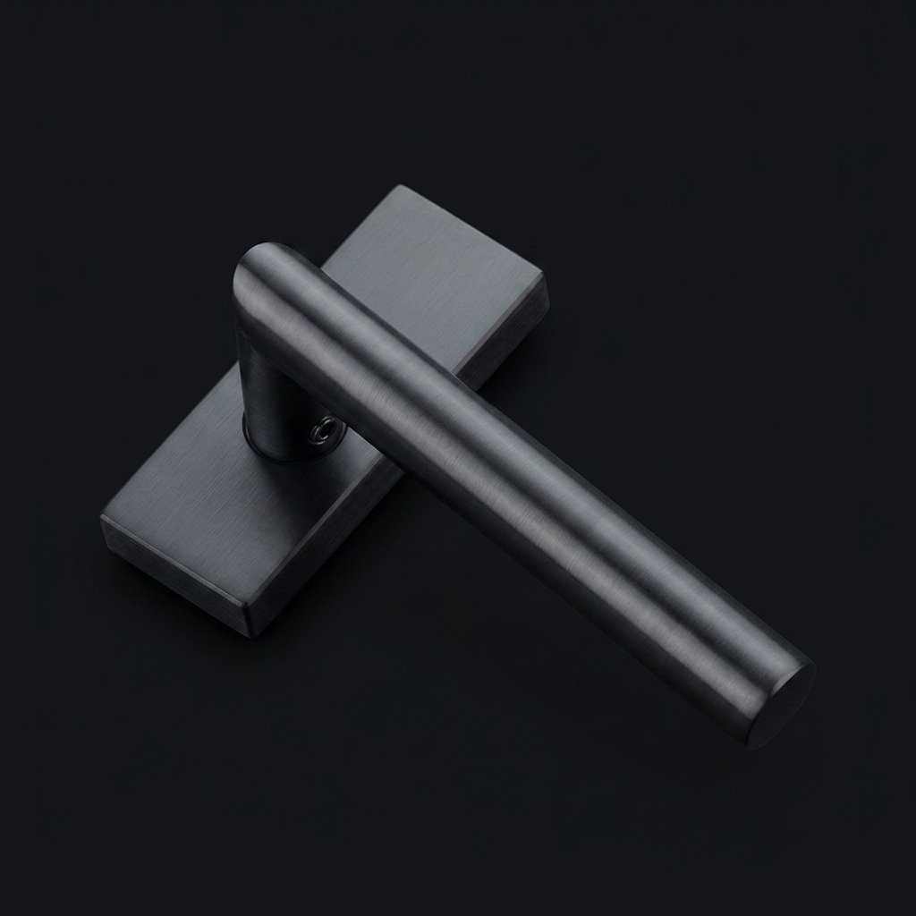 Formani BASIC LB2-19Q32G deurkruk in PVD Gunmetal – detailfoto