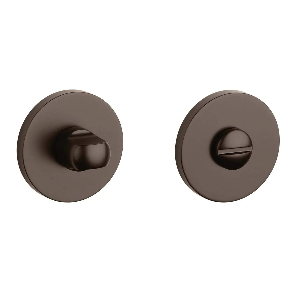 Aprile Comfort WC-sluiting bruin brons – vooraanzicht