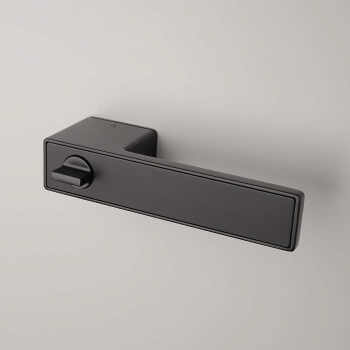 Aprile HEDERA deurklink zwart toiletuitvoering WC-sluiting
