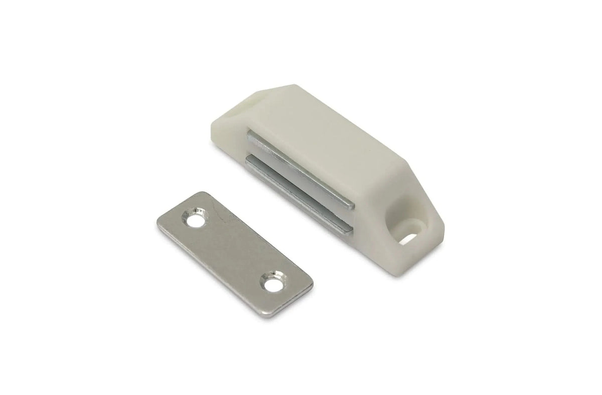 Dulimex DX magneetsnapper wit – vooraanzicht