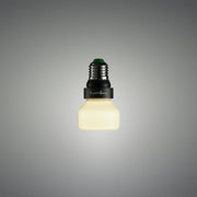 Buster + Punch Punch Bulb Puck E27 ledlamp Opaal – vooraanzicht