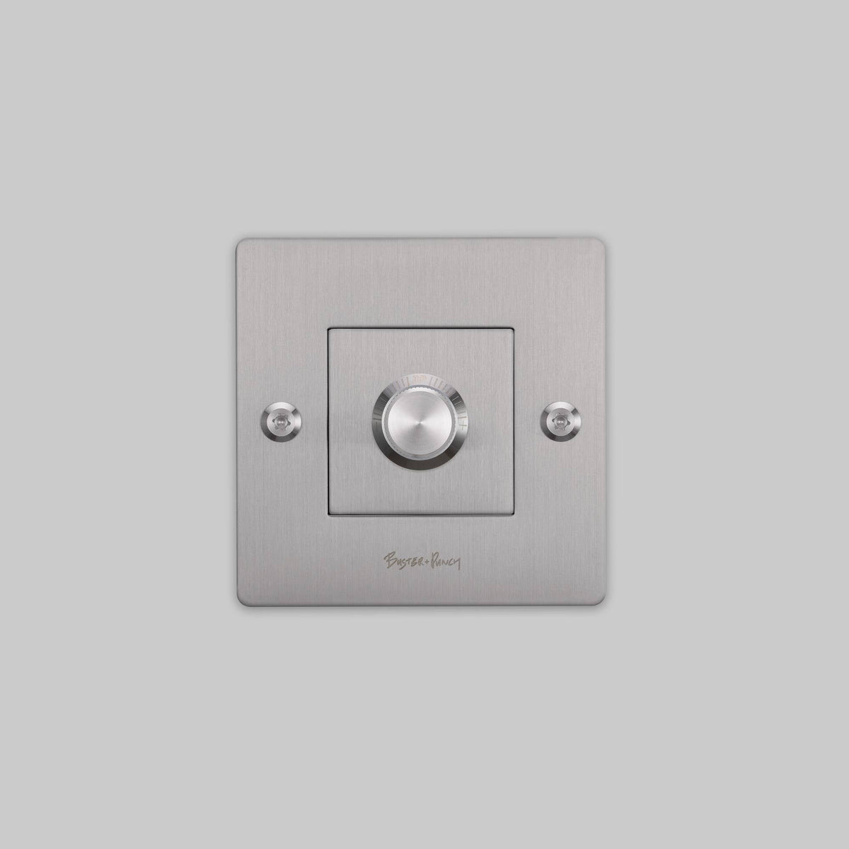 Buster + Punch Dimmer Linear met logo zilver detail
