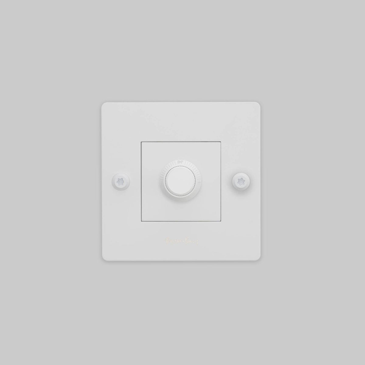 Buster + Punch dimmer Linear met logo Wit detail