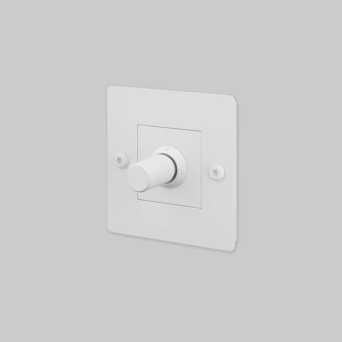 Buster + Punch dimmer Linear wit vooraanzicht