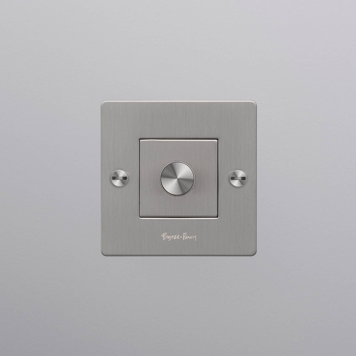 Buster + Punch Dimmer Cross met logo zilver detail