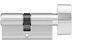 DOM Plura SKG2 profielcilinder op maat 30/30 mm met knop K1