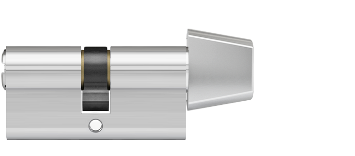 DOM Plura SKG2 profielcilinder op maat 30/30 mm met knop K4