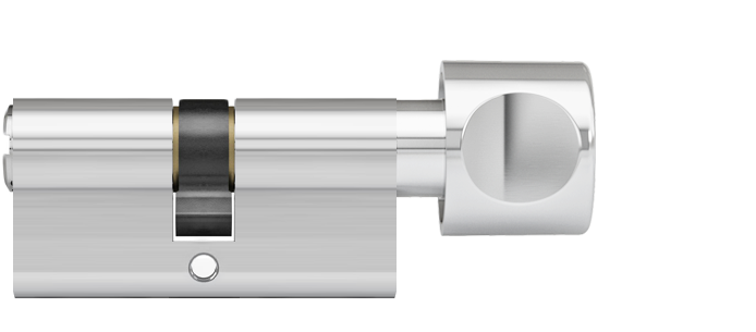 DOM Plura SKG2 profielcilinder op maat 30/30 mm met knop K6