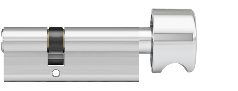 DOM Plura SKG2 profielcilinder op maat 30/40 mm met knop K3