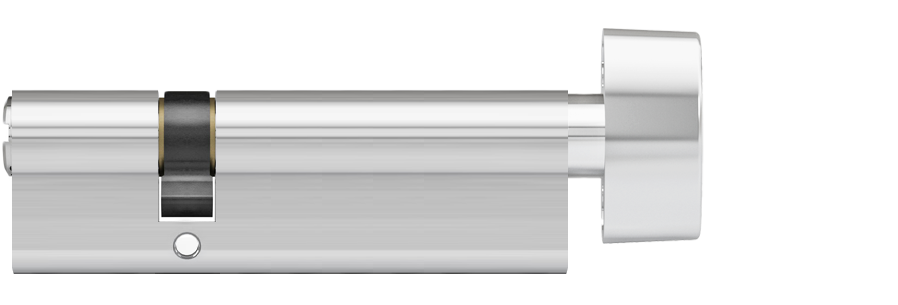 DOM Plura SKG2 profielcilinder op maat 30/50 mm met knop K1