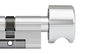 ixTeco SKG3 profielcilinder op maat 10/30 mm met knop K3