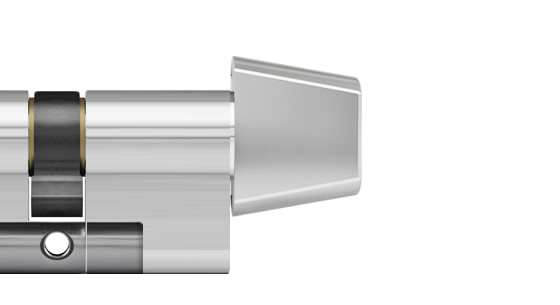 ixTeco SKG3 profielcilinder op maat 10/30 mm met knop K4