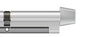 ixTeco SKG3 profielcilinder op maat 10/55 mm met knop K4