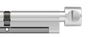 ixTeco SKG3 profielcilinder op maat 10/55 mm met knop K6