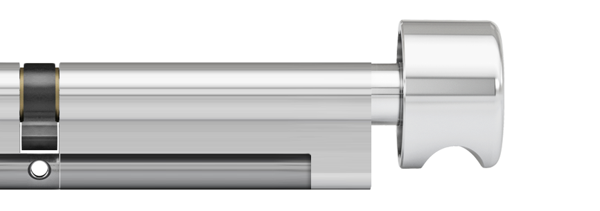 ixTeco SKG3 profielcilinder op maat 10/60 mm met knop K3