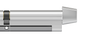 ixTeco SKG3 profielcilinder op maat 10/60 mm met knop K4