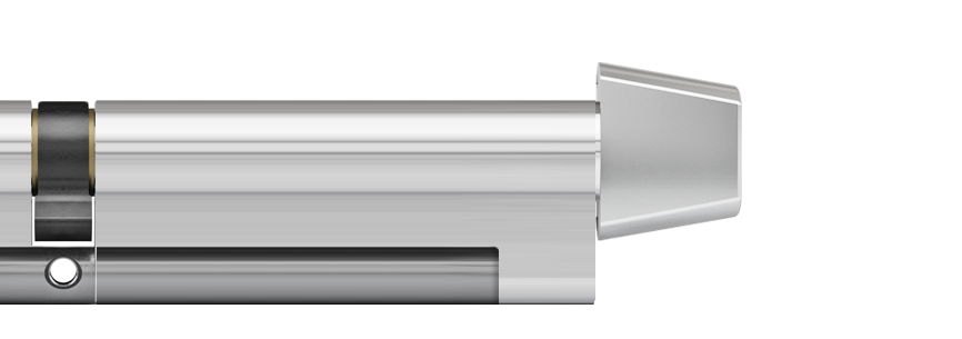 ixTeco SKG3 profielcilinder op maat 10/60 mm met knop K4