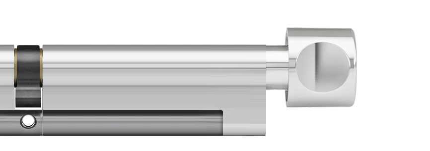 ixTeco SKG3 profielcilinder op maat 10/60 mm met knop K6