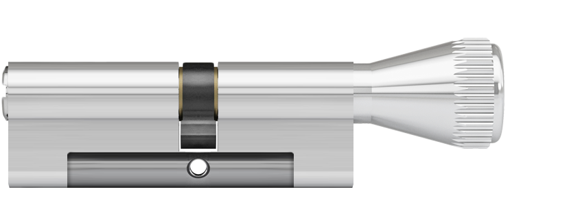 ixTeco SKG3 profielcilinder op maat 40/35 mm met knop K2