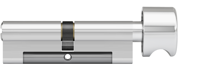 ixTeco SKG3 profielcilinder op maat 40/40 mm met knop K3