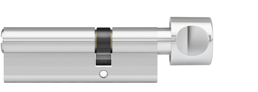DOM Plura SKG2 profielcilinder op maat 45/30 mm met knop K6