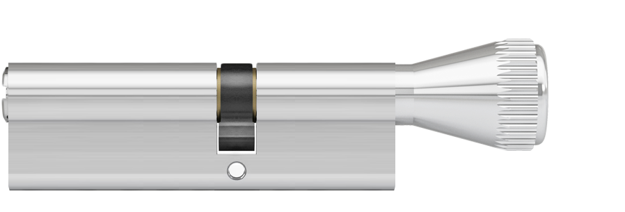 DOM Plura SKG2 profielcilinder op maat 45/35 mm met knop K2