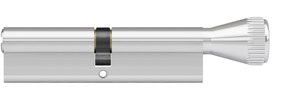 DOM Plura SKG2 profielcilinder op maat 45/45 mm met knop K2