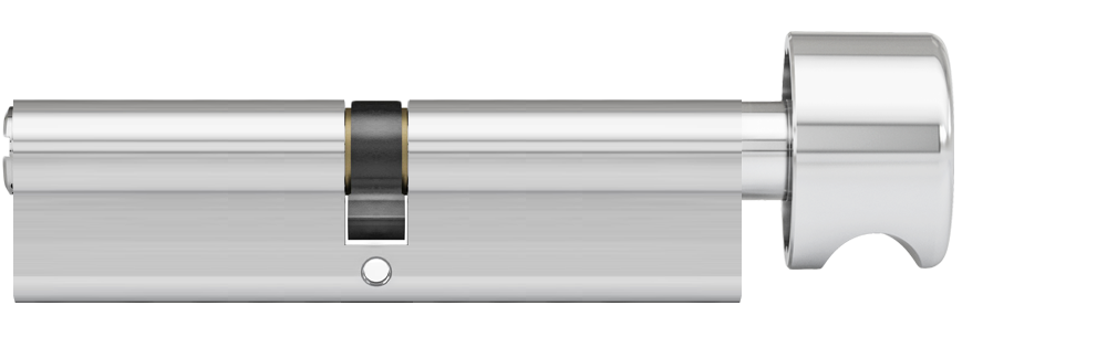 DOM Plura SKG2 profielcilinder op maat 45/45 mm met knop K3