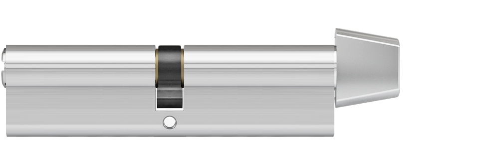 DOM Plura SKG2 profielcilinder op maat 45/45 mm met knop K4