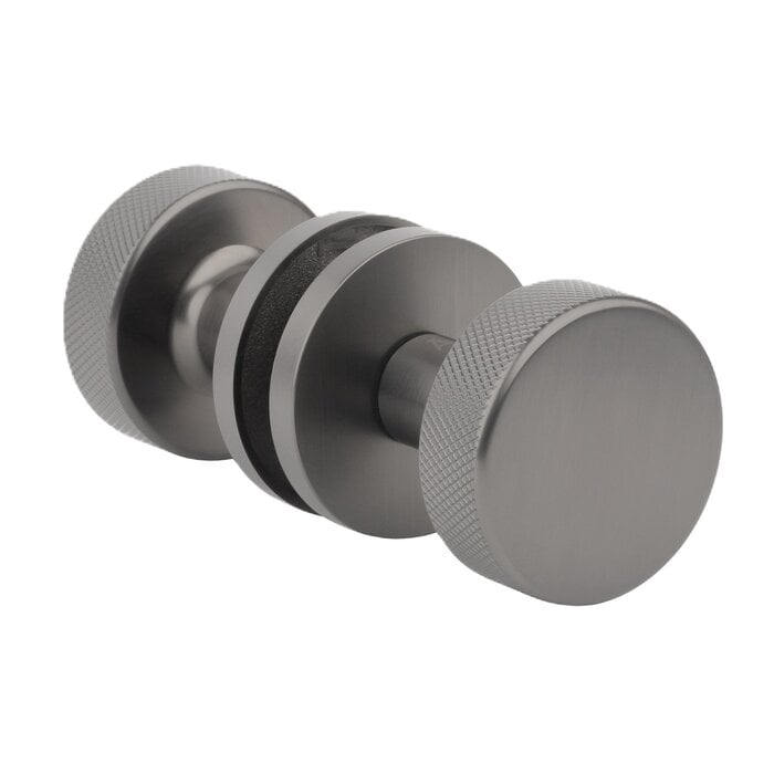 Aprile Tuja deurknop titanium vooraanzicht