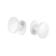 Aprile Ortica deurknoppen mat wit – set van twee knoppen