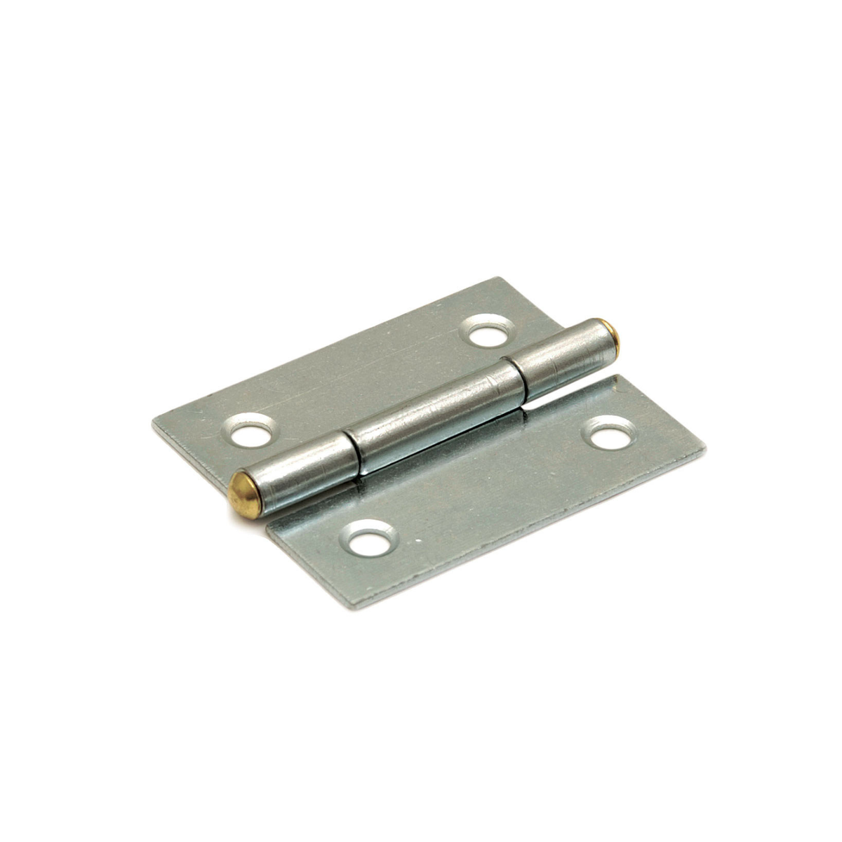 Dulimex smalscharnier blank verzinkt 40x32 mm - vooraanzicht