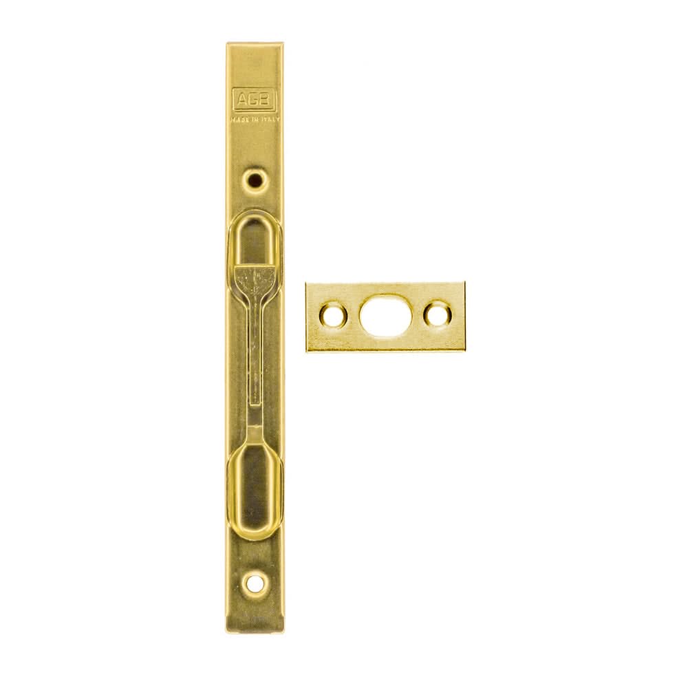 HDD Pro AGB kantschuif metaal goud 162x16 mm – vooraanzicht