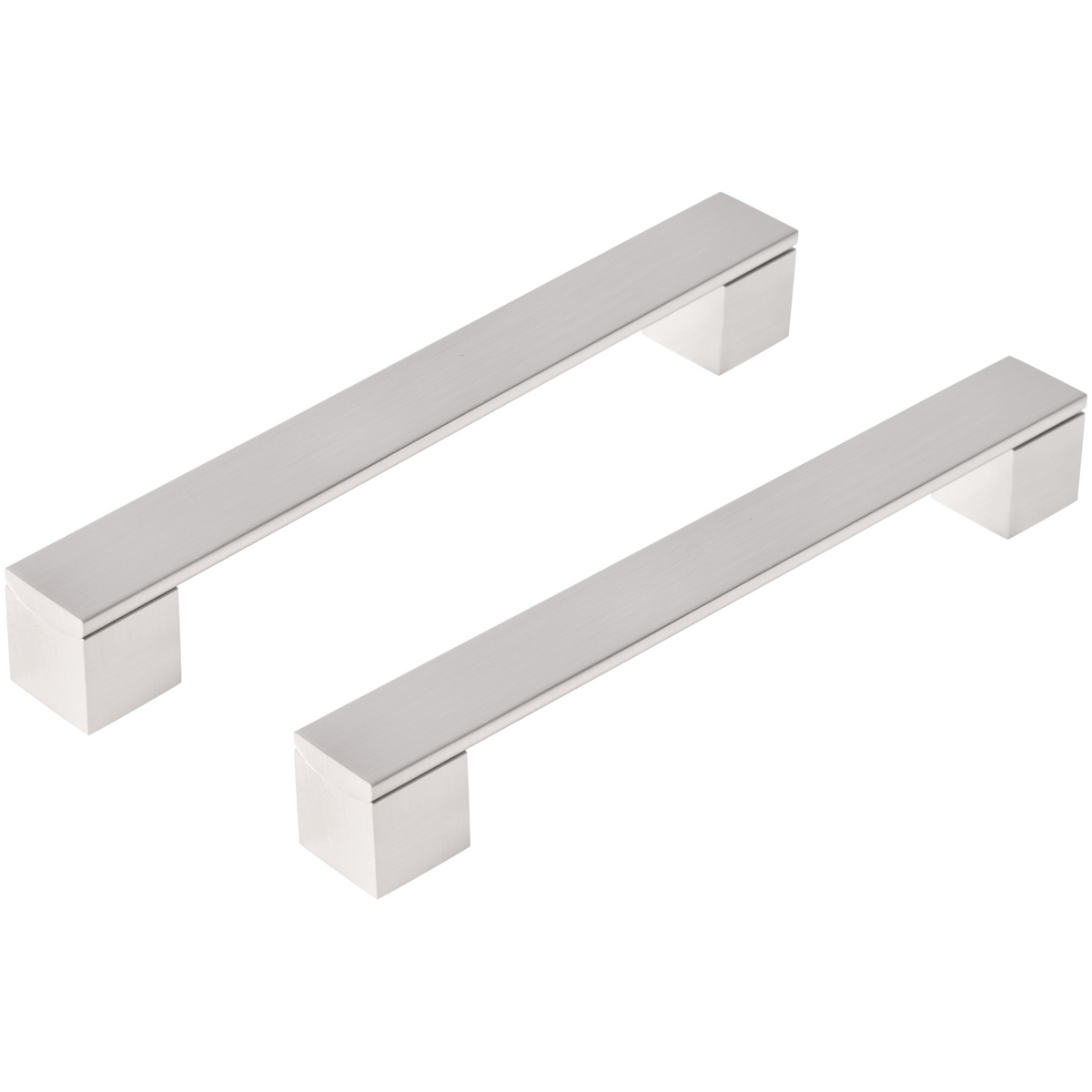 Differnz meubelgreep 160 mm mat chroom – vooraanzicht