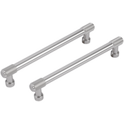 Differnz meubelgreep 160 mm mat chroom – vooraanzicht