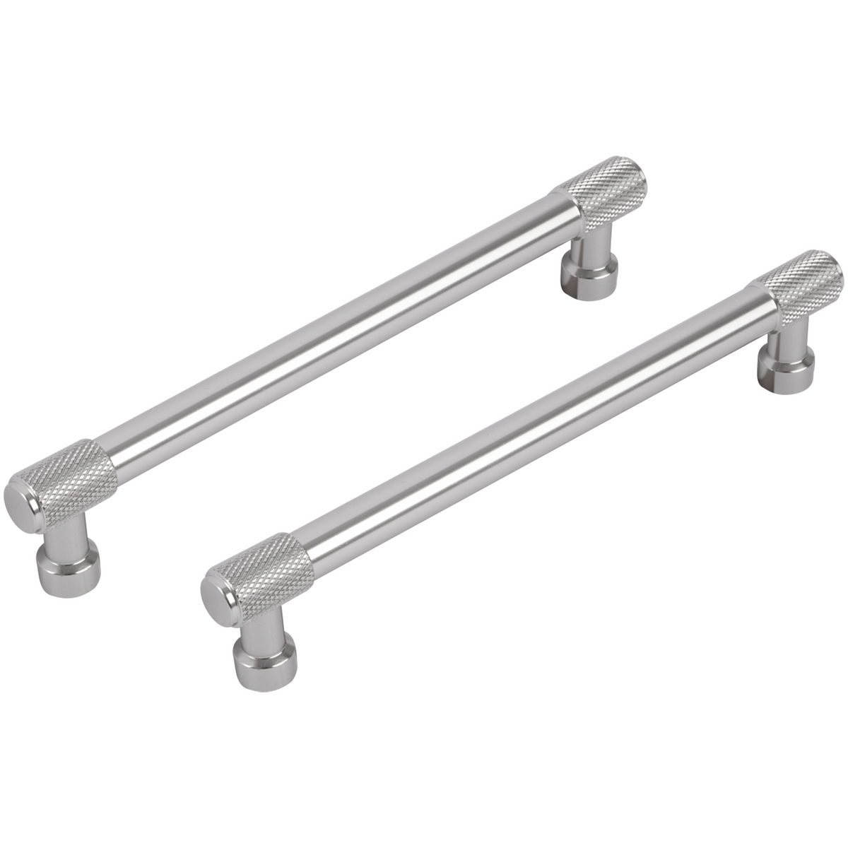 Differnz meubelgreep 160 mm mat chroom – vooraanzicht