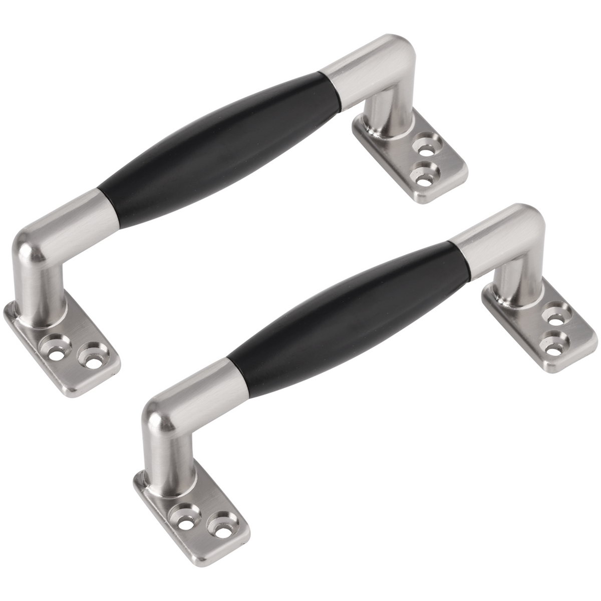 Differnz meubelgreep 96 mm mat chroom – vooraanzicht