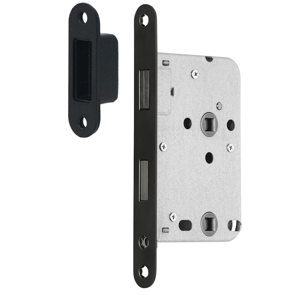 Mauer magneetslot 1545 bad/WC zwart - productafbeelding