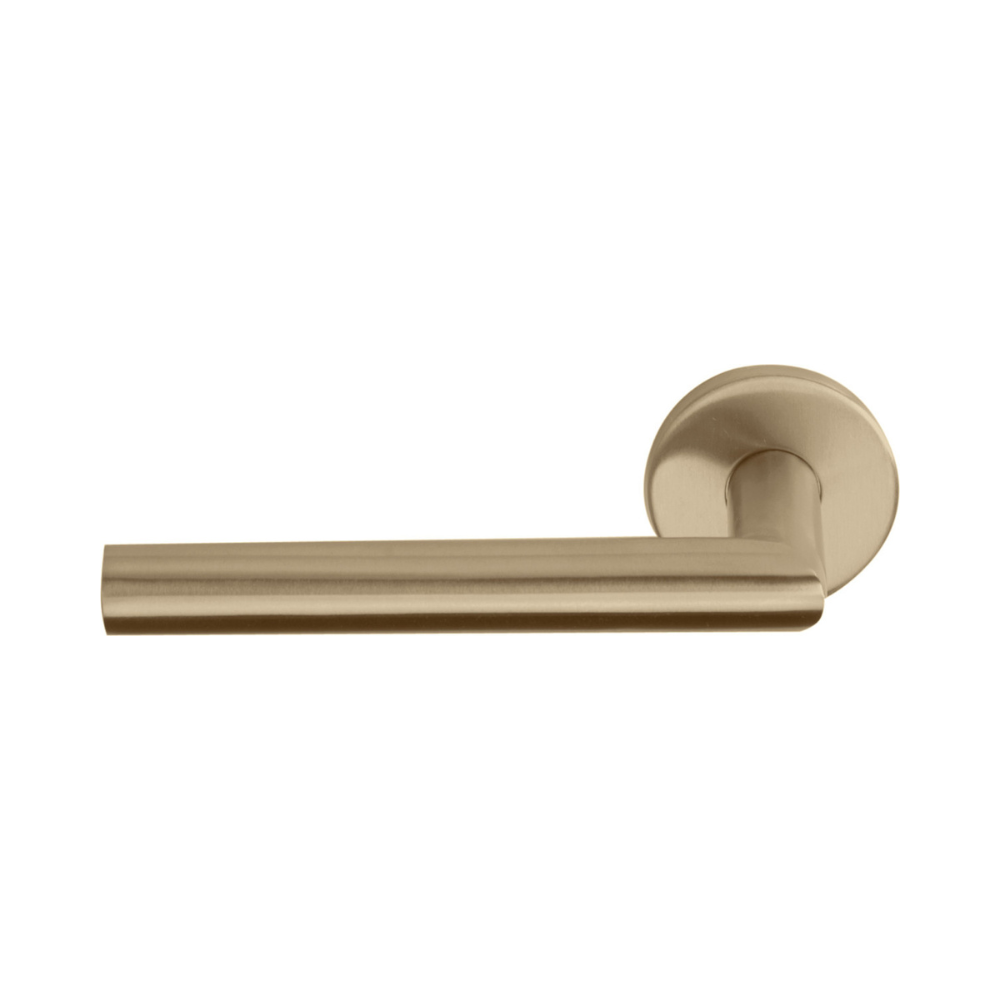 Formani voordeurset knop-kruk Licht Brons PVD SKG3 detail